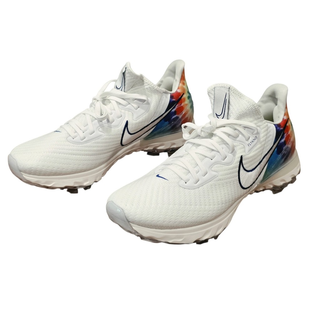 Nike Air Zoom Infinity Tour NEXT% Golf Shoes Men's 9 Flyknit Tie Dye Peace